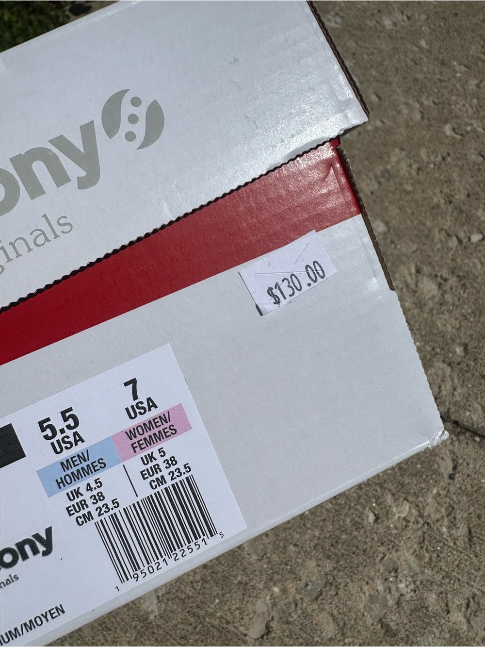 New with box!! Saucony Shadow 5000 Sneakers Women’s Size 7 - Picture 4 of 9